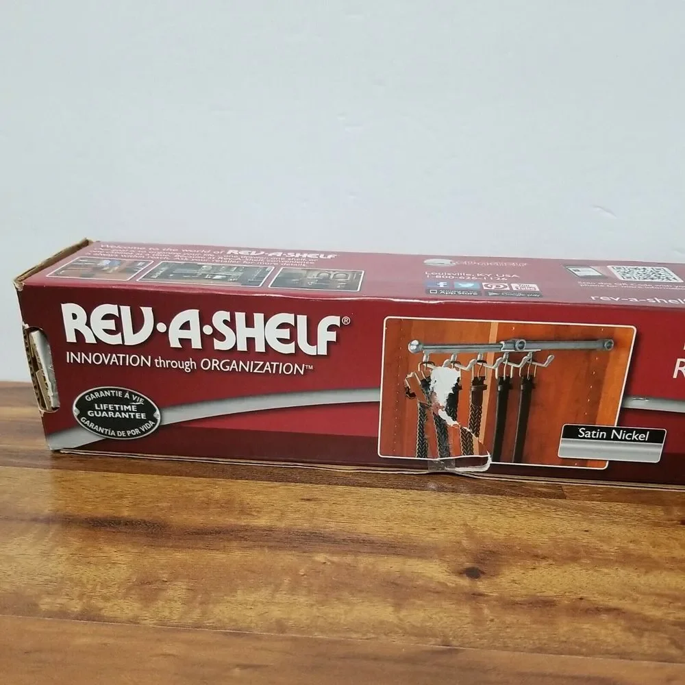 Rev-A-Shelf Belt Scarf Rack 12